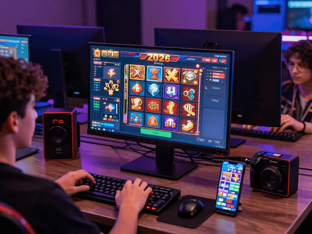 Exciting gameplay on situs slot terbaru with colorful visuals and player engagement.