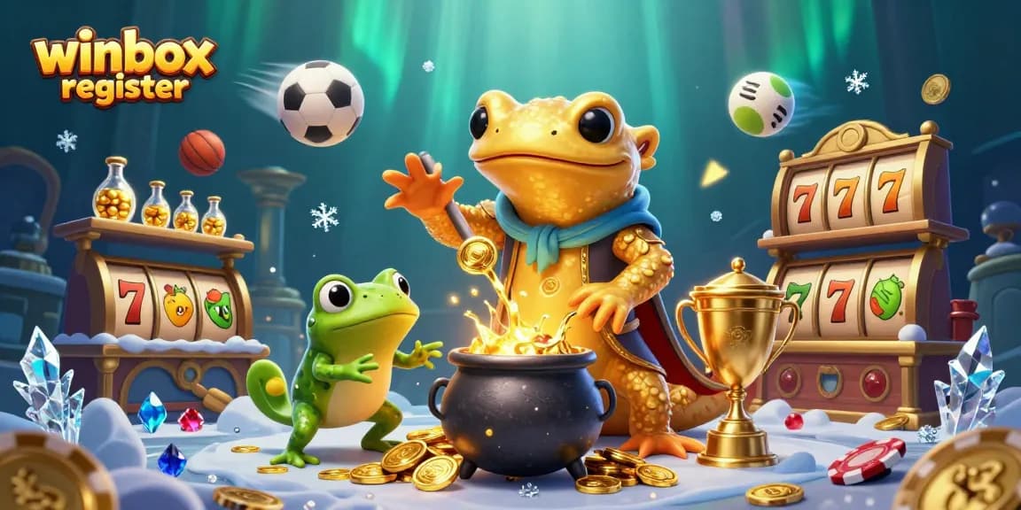 Engage in the winbox register experience with captivating casino elements and vibrant characters.