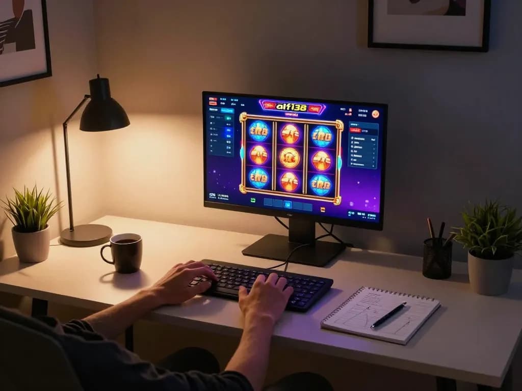 Berinteraksi dengan slot online alf138 di rumah, menikmati pengalaman bermain yang nyaman.