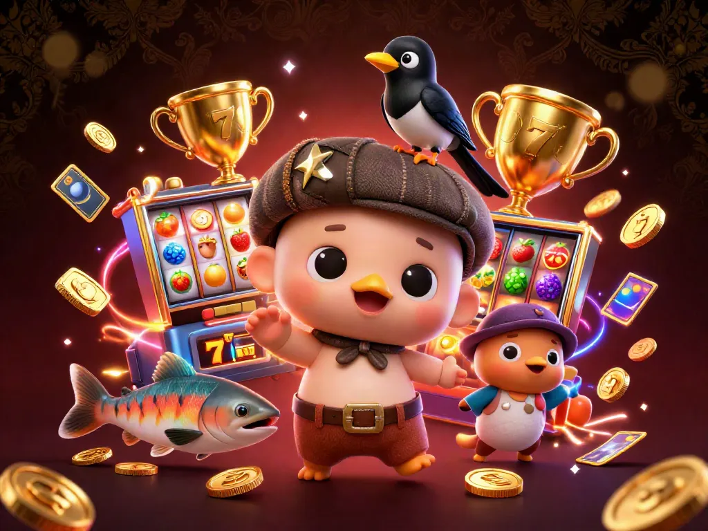 Experience thrilling games at hi88cz featuring a playful Loch Ness monster, dynamic slots, and golden surprises!