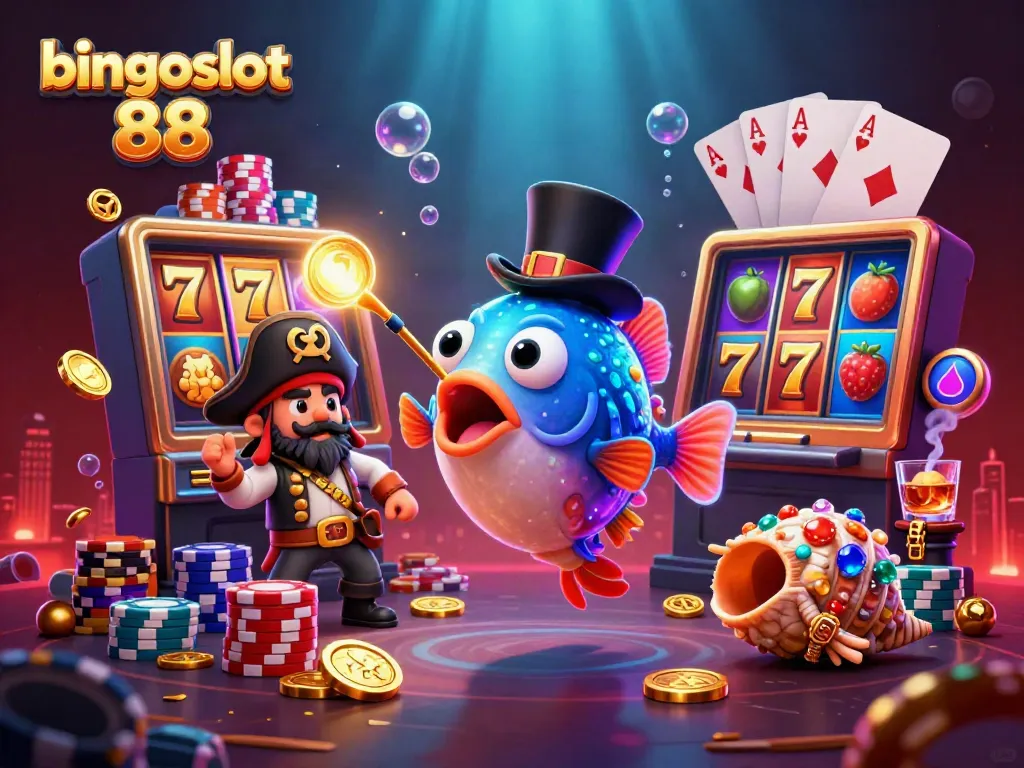 Rasakan keseruan bingoslot 88 dengan ilustrasi 3D yang menarik dari karakter kasino fantasi.