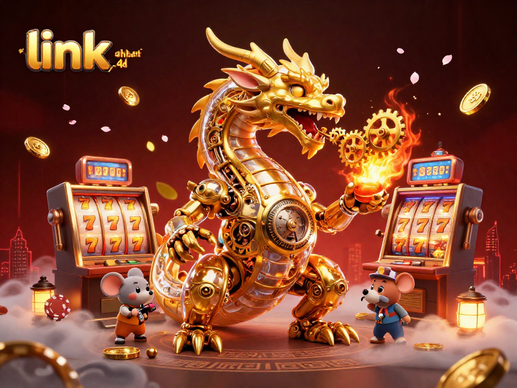 Menangkan permainan slot dengan link ahha4d dan naga emas yang dapat dilihat di kunci kasino.