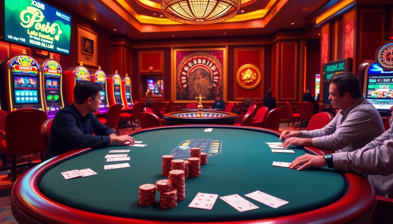 Experience the thrill of betting at https://xx88.lol/ with poker chips and engaging gameplay.