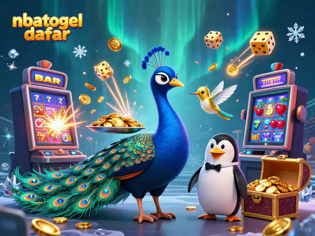 Permainan seru dengan nbatogel daftar di slot mesin dan karakter 3D menarik