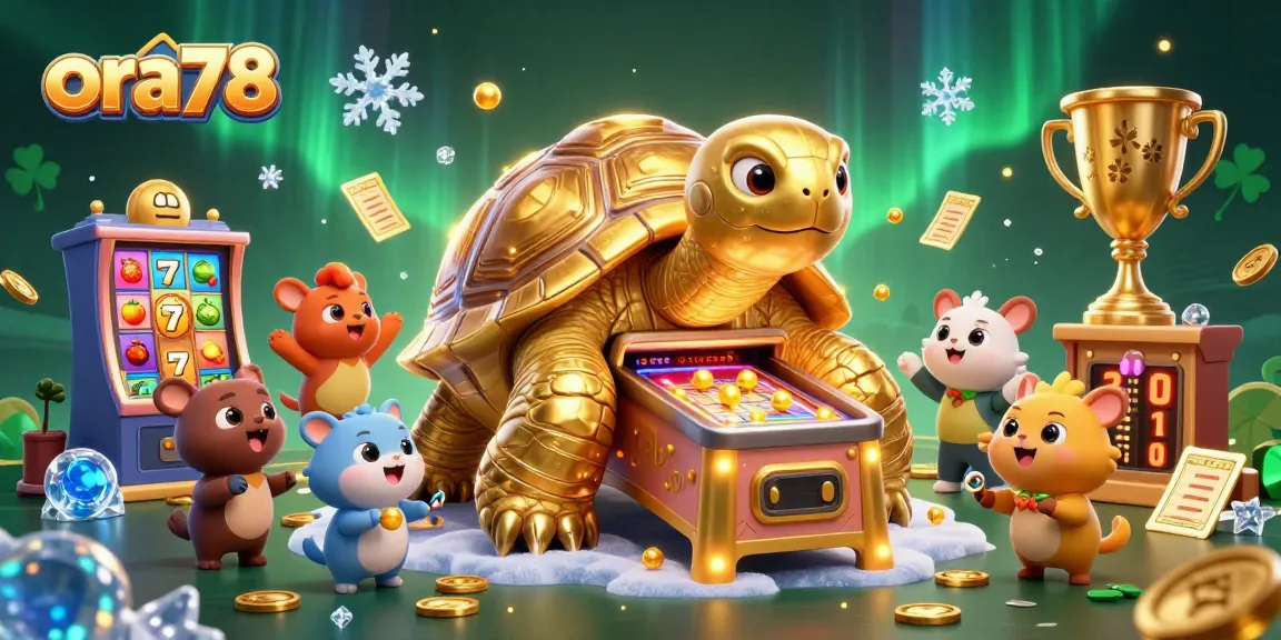 Bermain di ora78 dengan mesin slot dan jackpot yang seru ditandai dengan banyak koin emas.