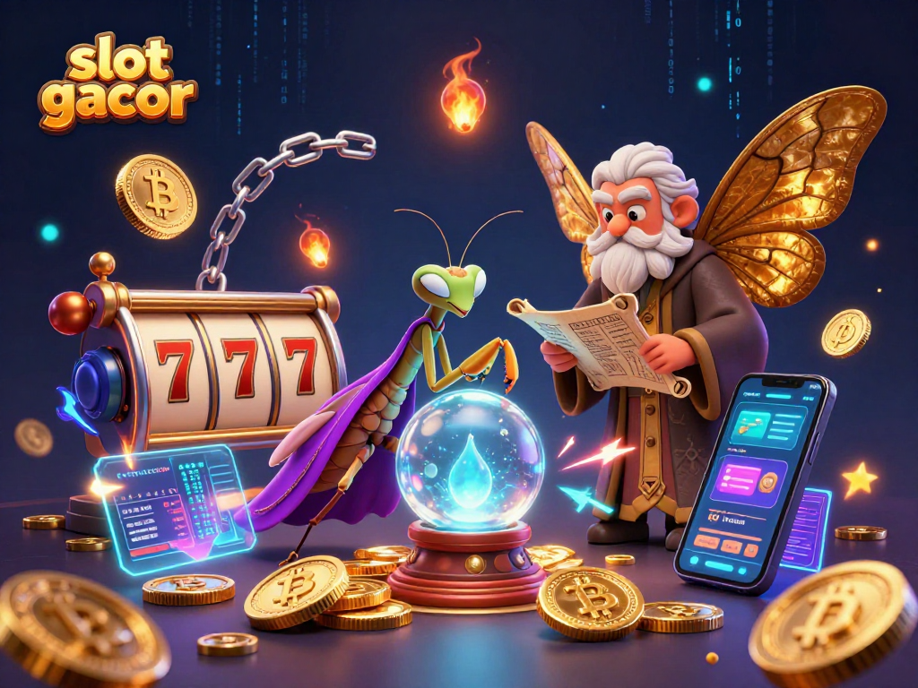 Memenangkan slot gacor dengan keberuntungan bersama makhluk ajaib di ruang kasino digital yang bercahaya.