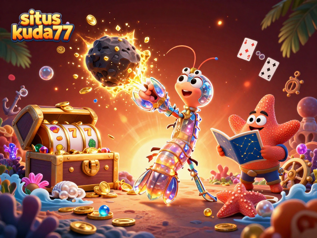 Menangkan hadiah di situs kuda77 dengan slot online dan koin emas berkilau.