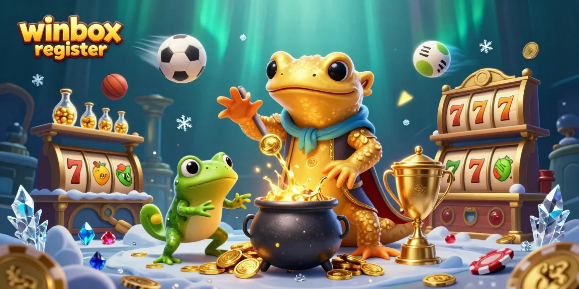 Engage in the winbox register experience with captivating casino elements and vibrant characters.