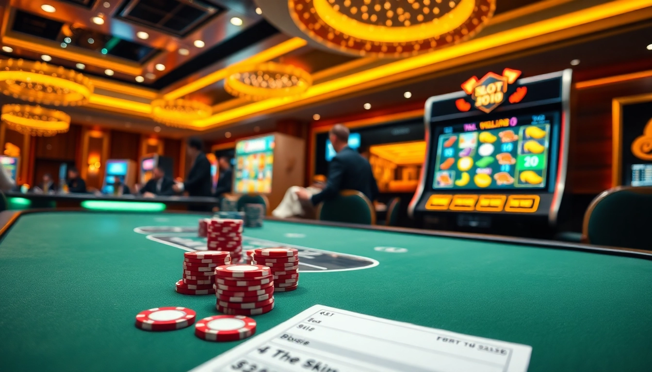 Experience the excitement of slot777 login with high-stakes gaming at a luxurious casino.