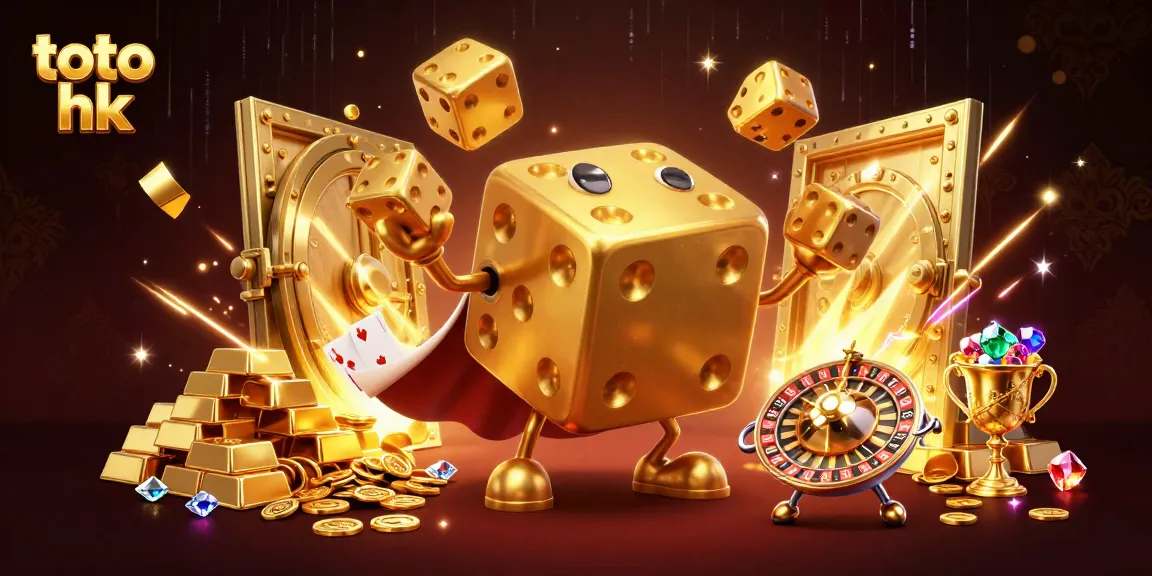 Menangkan Toto HK dengan ilustrasi digital 3D yang menggambarkan petualangan judi berkilauan.