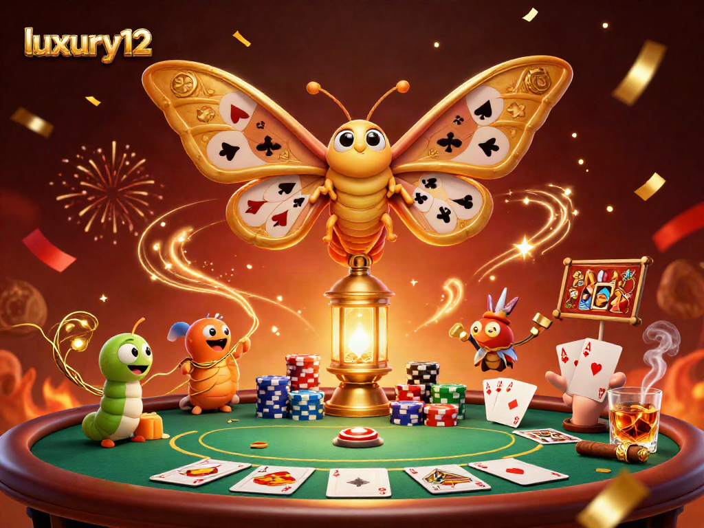 Experience luxury12 gameplay with vibrant 3D casino elements and animated characters, captivating bettors.