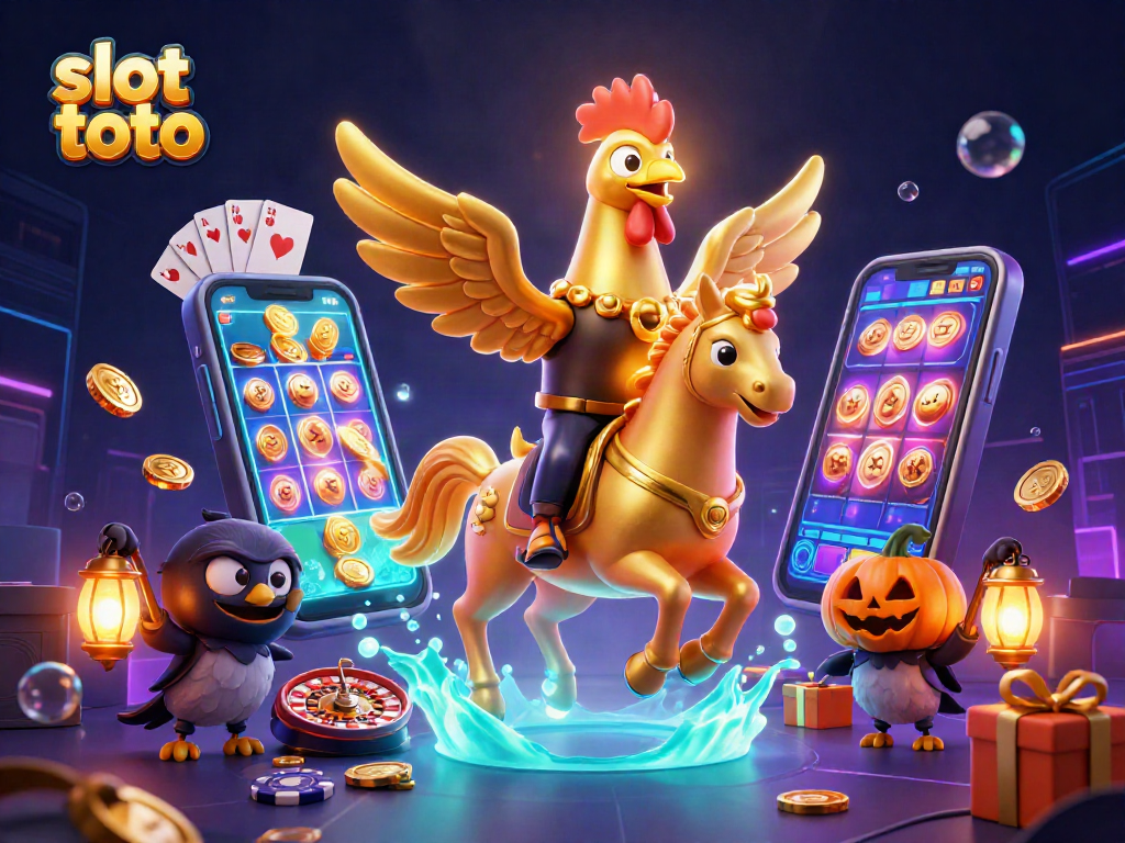 Menangkan slot toto dengan ilustrasi kasino yang menakjubkan dan karakter unik dalam permainan.