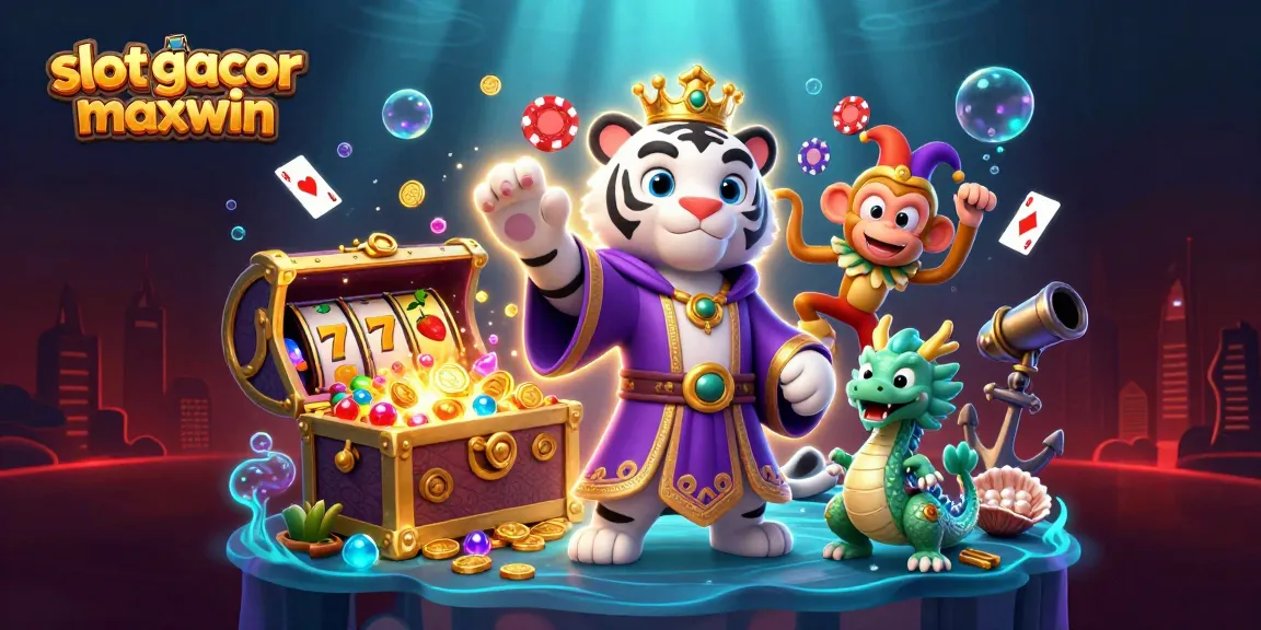 Menangkan pengalaman slot gacor maxwin dengan karakter menarik di dunia perjudian yang penuh warna.