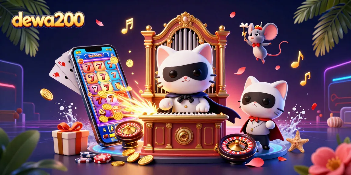 Menangkan dengan dewa200 pada permainan slot dan uang tunai yang berkilauan.