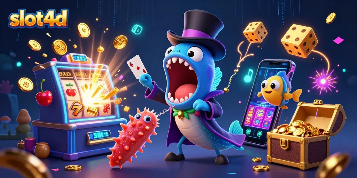 Topup slot4d cepat dengan guppy, ikan pemancing, dan timun laut dalam suasana magis.