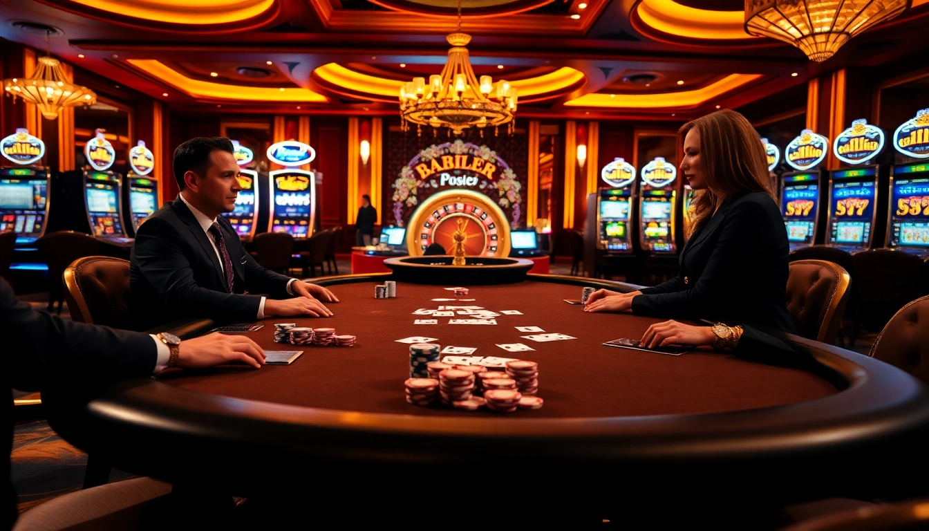 Nohu's thrilling poker action and luxurious casino ambiance with vibrant slot machines.