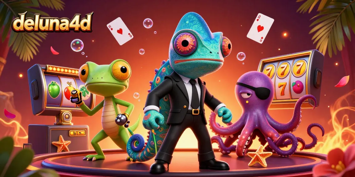 Engage with deluna4d's thrilling casino experience featuring vibrant characters and dynamic game elements.