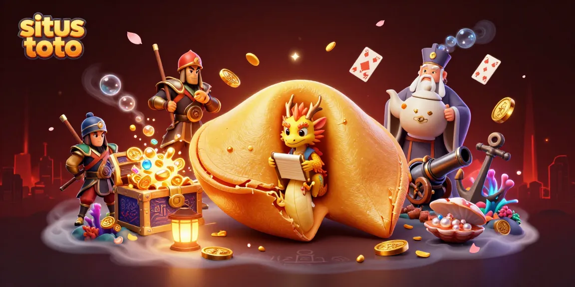 Menangkan hadiah di situs toto dengan gambar ilustrasi 3D yang kaya detail.