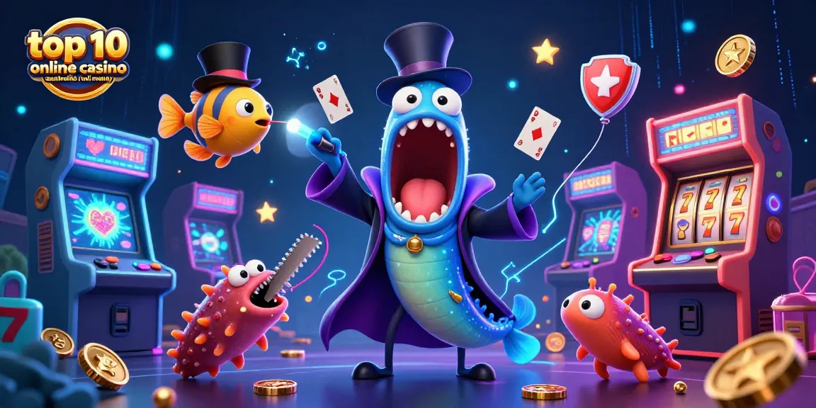 Engage with top 10 online casino Australia real money through a whimsical underwater casino scene.