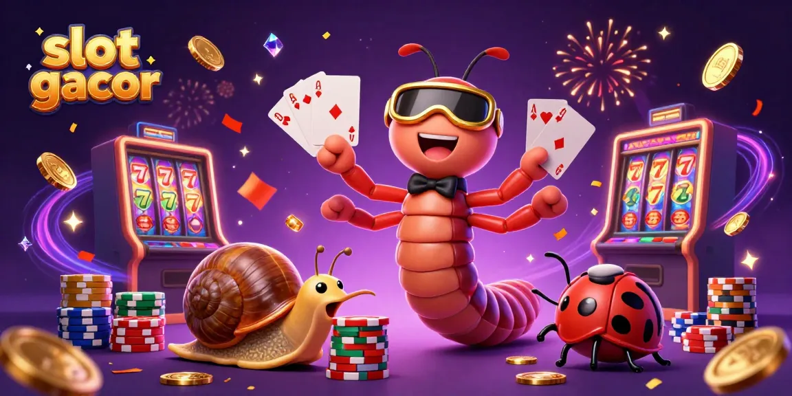 Pemain slot gacor mengalahkan rintangan dengan kemenangan besar dalam ilustrasi kasino yang menakjubkan.
