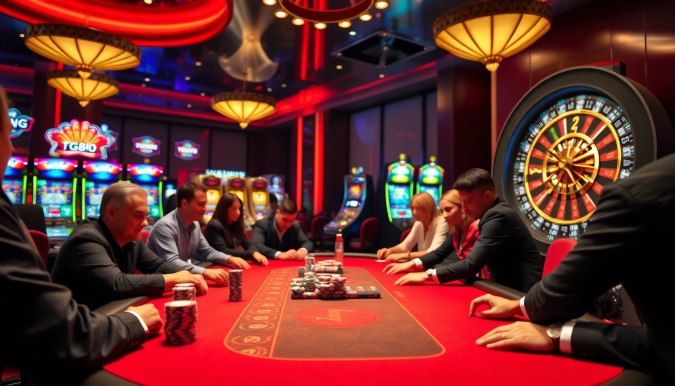 Experience the thrill of gambling at TG88 link with high-stakes poker and vibrant casino games.
