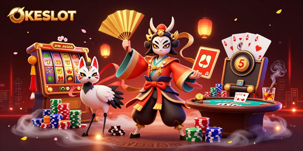OKESLOT menawarkan pengalaman bermain slot yang sangat menghibur dengan berbagai menu permainan menarik.