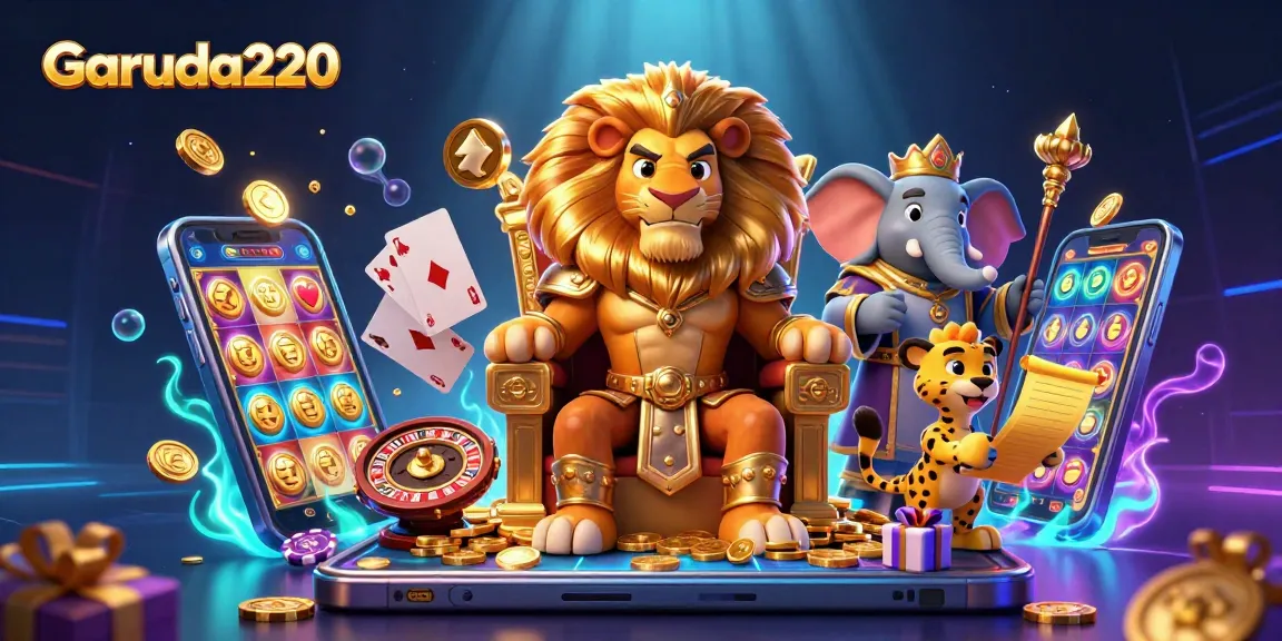 Spin colorful slots and win big with Garuda220's vibrant casino experience.