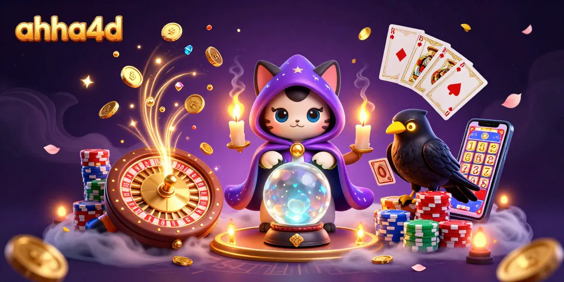 Experience the exciting world of ahha4d with dynamic casino elements and vibrant characters.