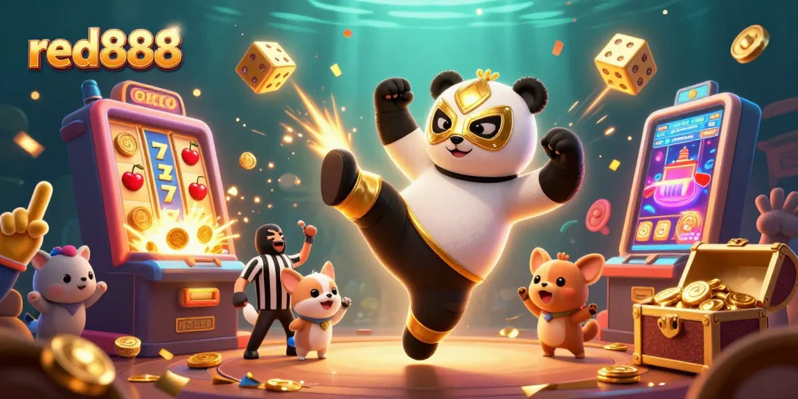 Experience thrilling jackpots at red888 with exciting slot machines and animated characters.
