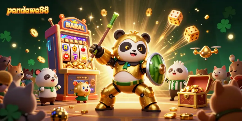 Pandawa88 memukau dengan robot ninja bertemakan kasino yang membawa keberuntungan.