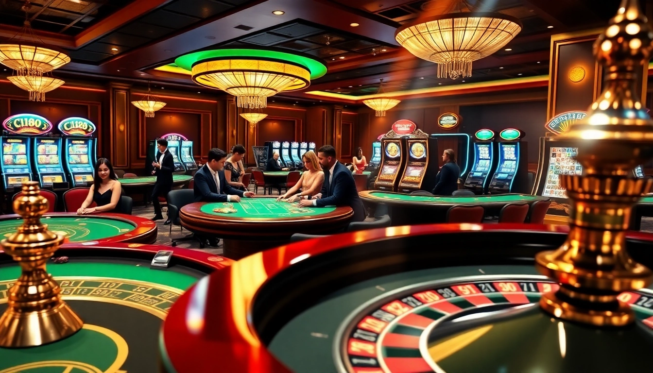 Experience the thrill of C 168 with exciting casino games and vibrant gambling atmosphere.