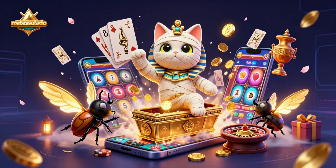 Play exciting slots at mateosalado with a thrilling 3D Egyptian casino adventure.