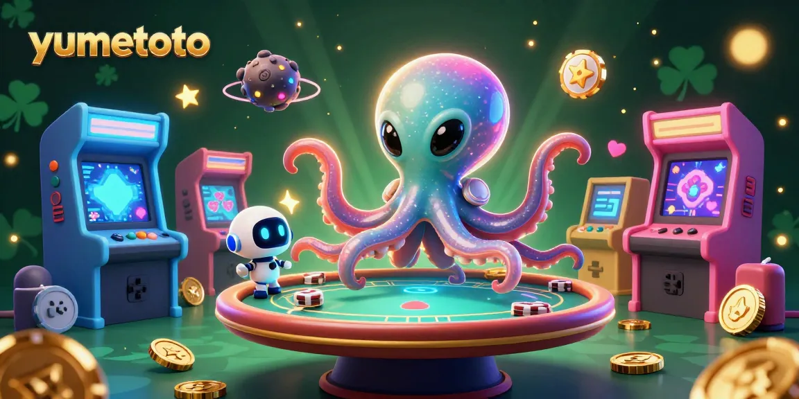 Play exciting games on yumetoto with lively 3D characters and vibrant casino elements.