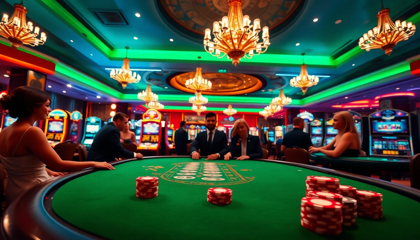 Menangkan permainan dengan link mpo500 di meja poker yang megah dan ramai.