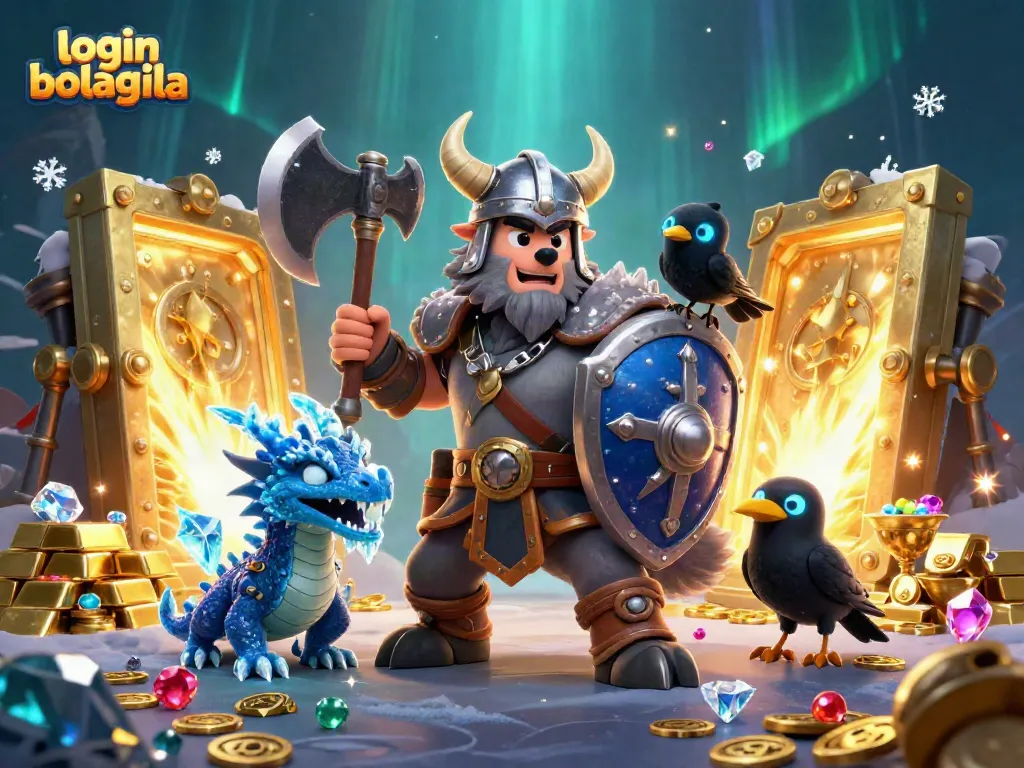 Experience rapid casino entry with login bolagila, as Viking characters collect treasure!