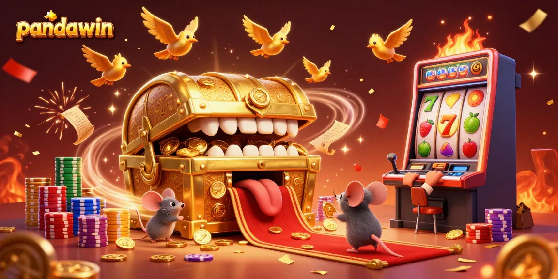Pandawin offers thrilling slot gameplay with vibrant reels, lucky 7s, and enticing jackpots.
