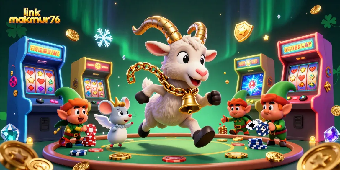 Experience the excitement of games at link makmur76, where Krampus and pals create a vibrant casino atmosphere.