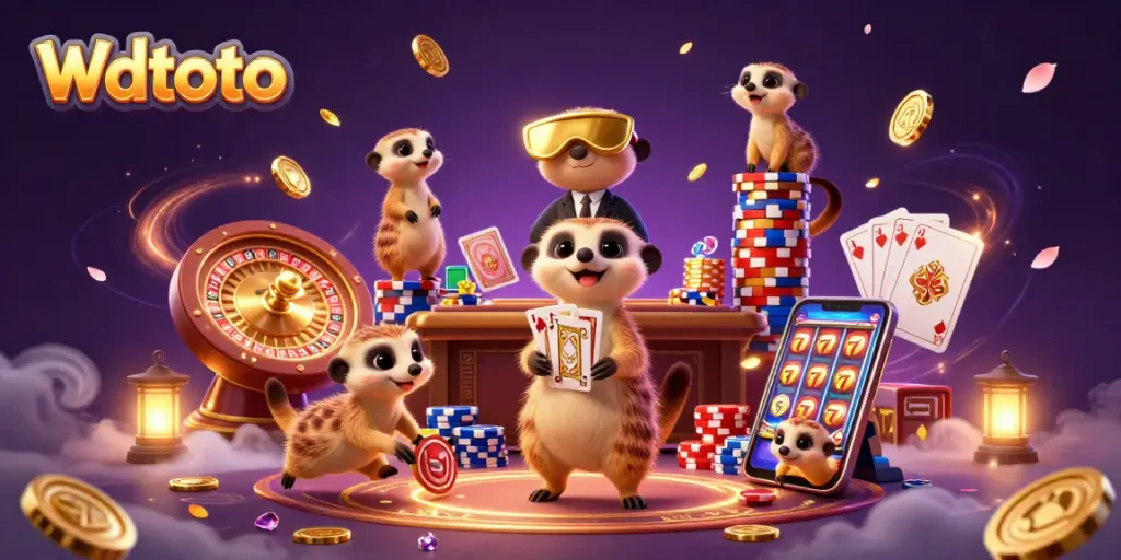 Wdtoto menyediakan pengalaman kasino mendebarkan dengan kelompok meerkat dalam operasi perjudian yang dinamis.