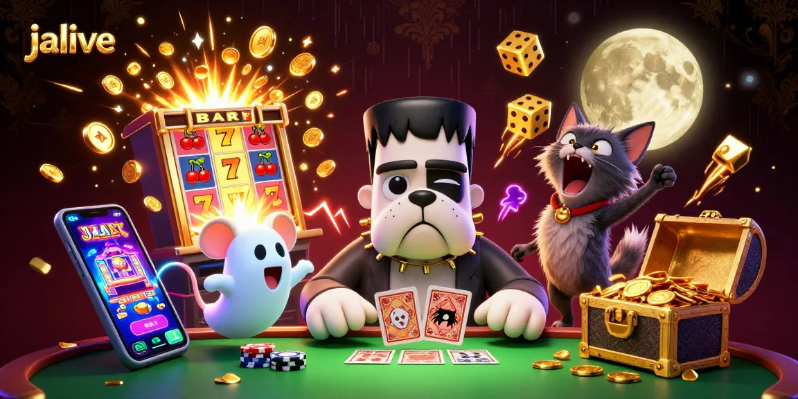Experience jalalive with a thrilling bulldog dealer and interactive casino elements in vibrant 3D.