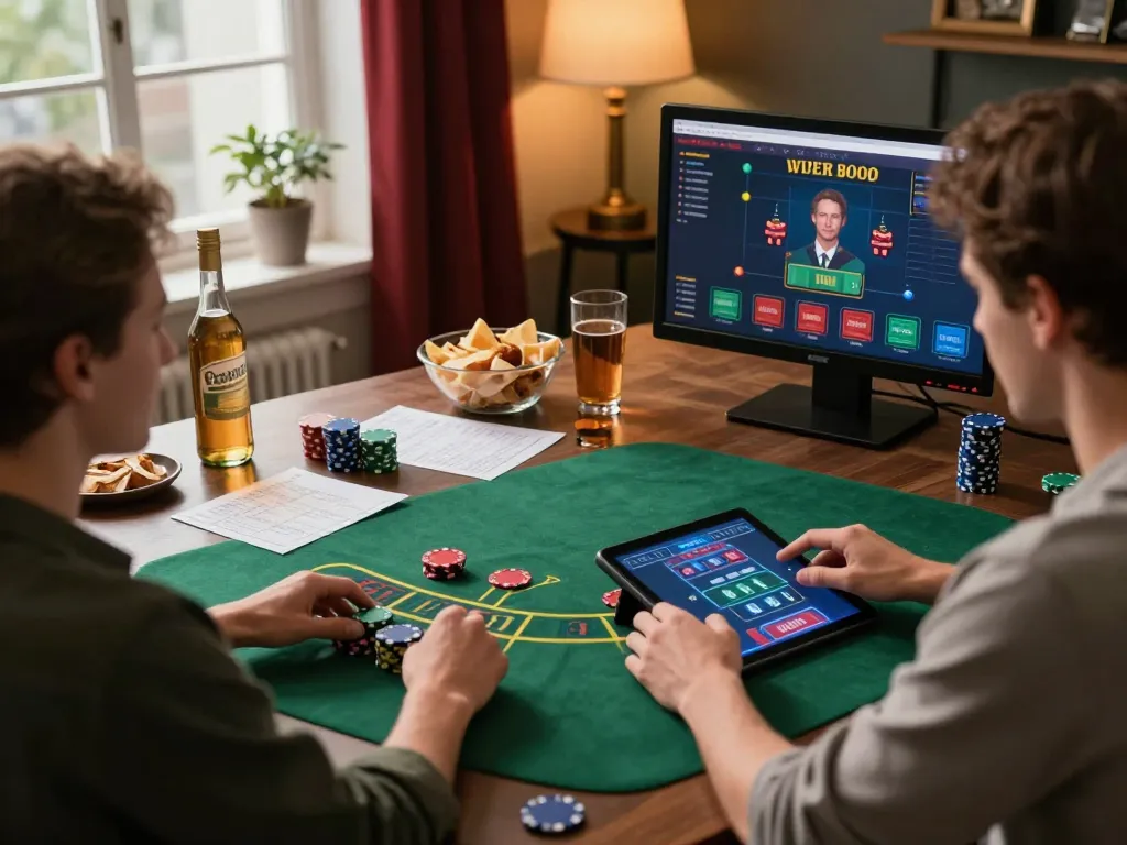 SC 88 live dealer gameplay on tablet with strategy notes in a cozy home setting