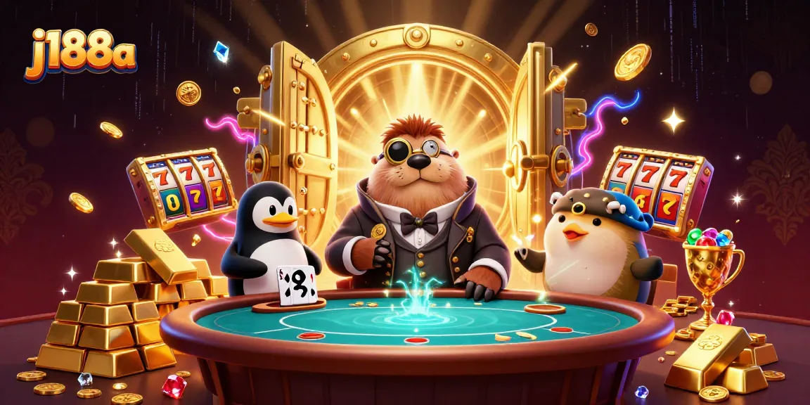 Engage in thrilling gameplay with j188a at a vibrant underwater casino scene.