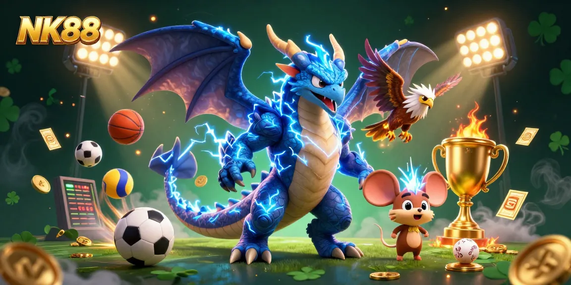 Place bets and win exciting prizes with NK88's dynamic gaming experience and vibrant atmosphere.