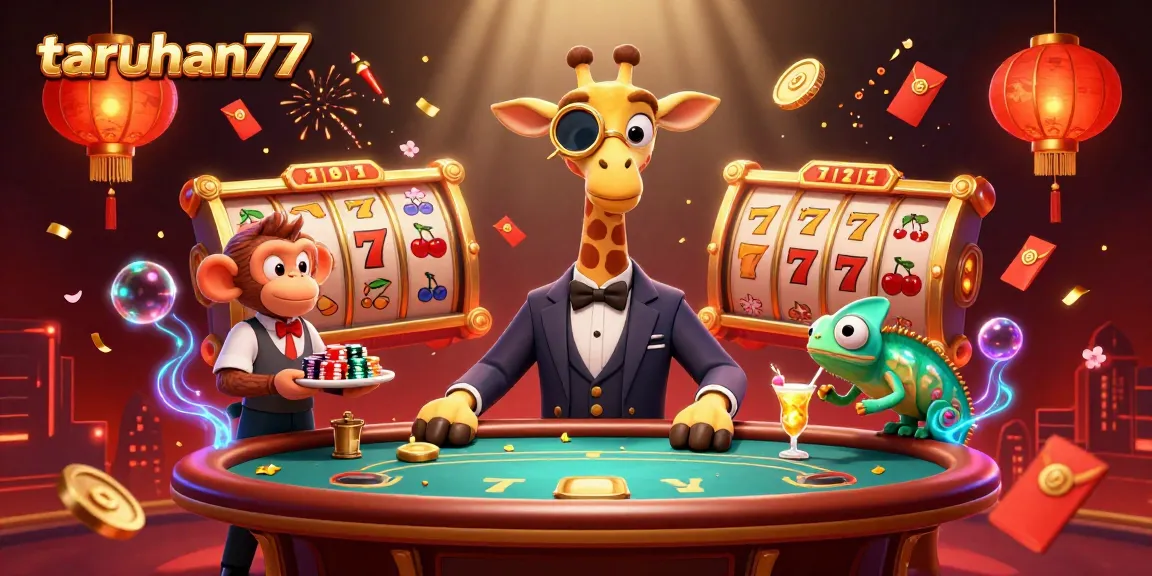 Taruhan77 menawarkan pengalaman bermain slot yang menggembirakan dengan jackpot besar dan suasana ceria.