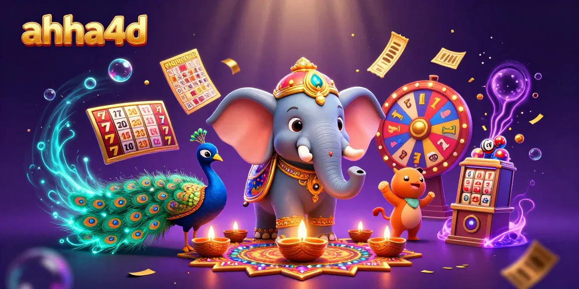 Experience thrilling wins with ahha4d in a vibrant casino scene filled with dynamic game elements.