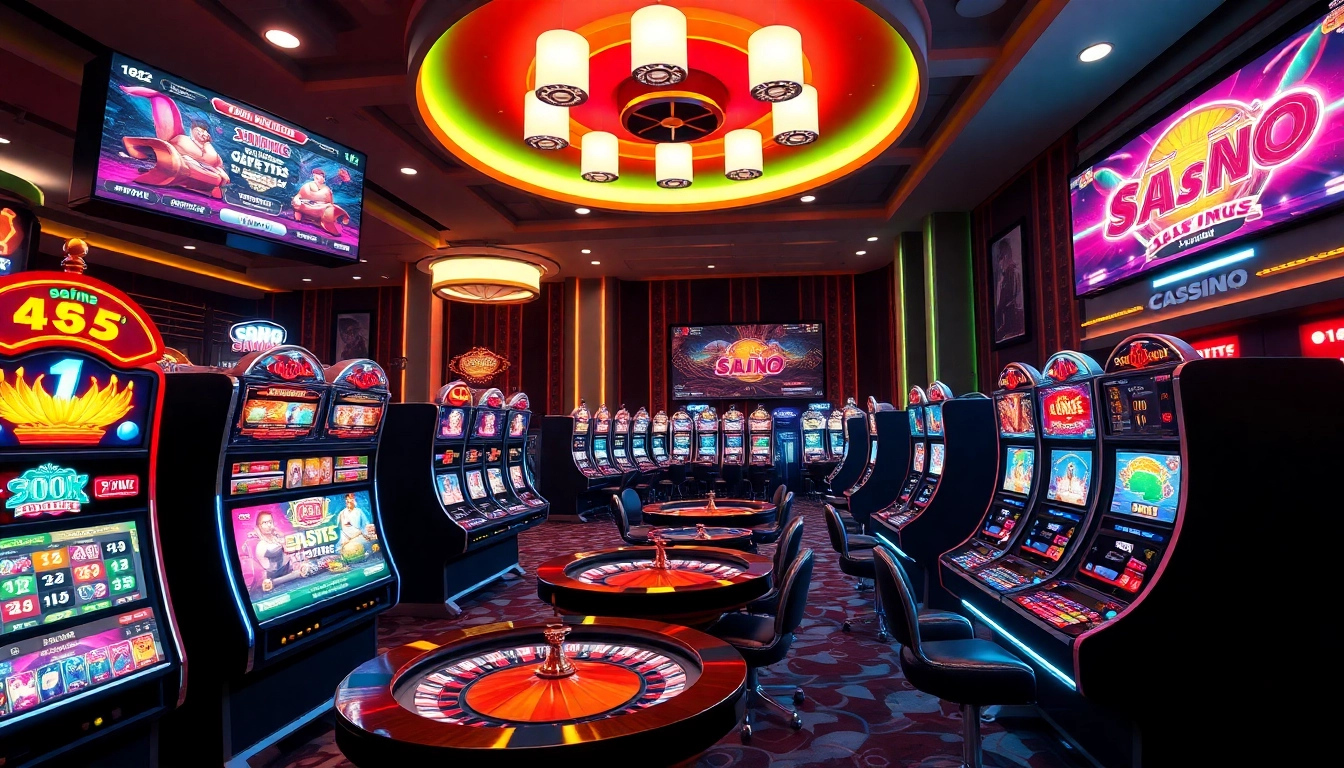 Experience thrilling gameplay at https://98winmb.com/ featuring vibrant slot machines and interactive casino graphics.