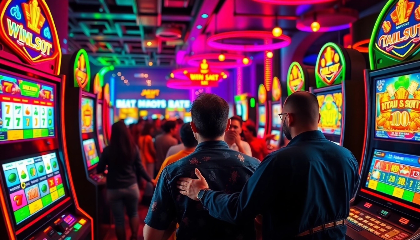 Menangkan jackpot dengan jamu slot di mesin permainan yang cerah dan menarik.