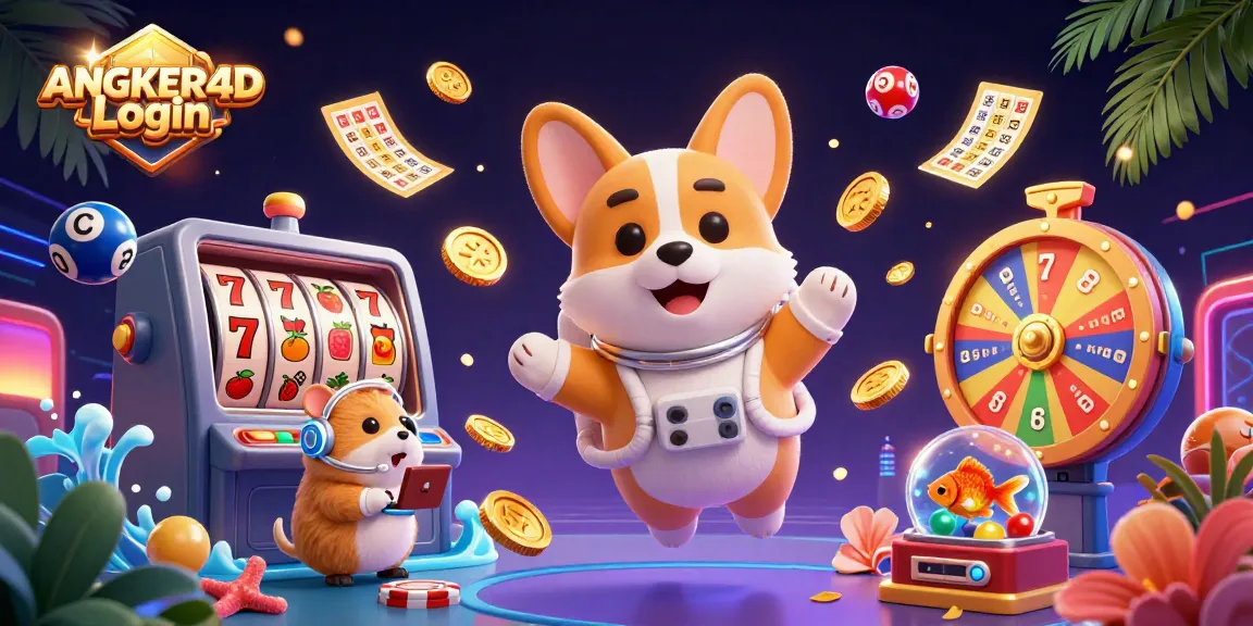 Engage with fun and rewards in ANGKER4D Login through immersive slot games and vibrant online casino activities.
