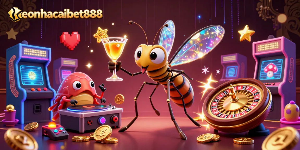 Experience the keonhacaibet888 casino adventure featuring lively characters and vibrant game elements.