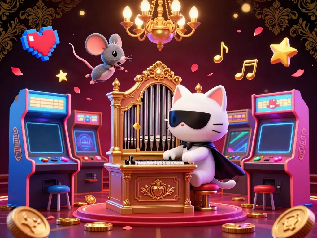 Experience the excitement of MASTER188 with a vibrant casino-themed illustration featuring gaming elements and dynamic characters.