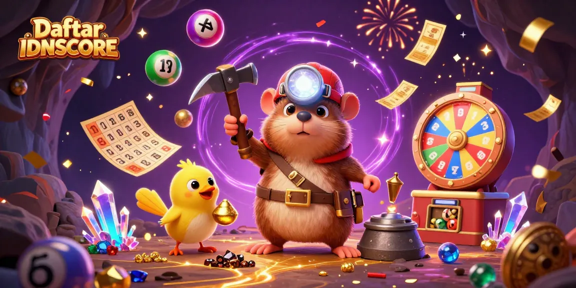 Engage with Daftar IDNSCORE through exciting gambling and lottery opportunities filling the scene.